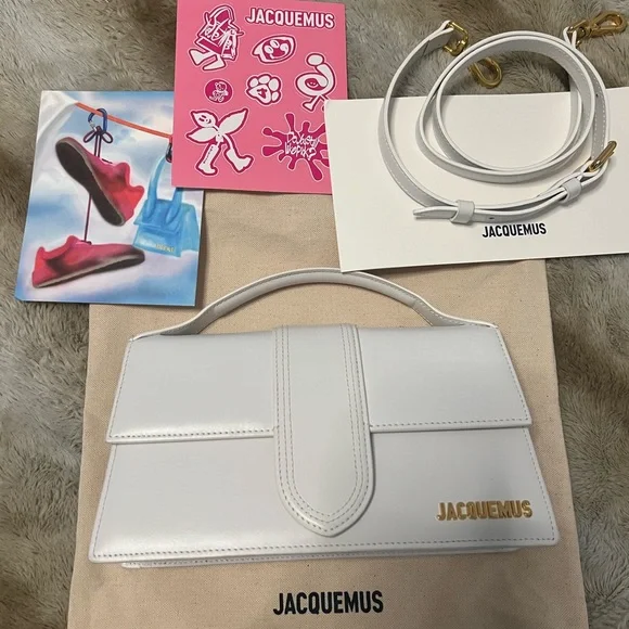 JACQUEMUS ホワイト ハンドバッグ Jacquemus | Bags | Jacquemus Le Grand Bambino White | Poshmark